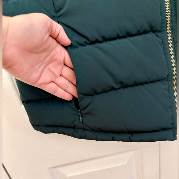 Talbots Forest Green Puffer Coat - Picture 4 of 10